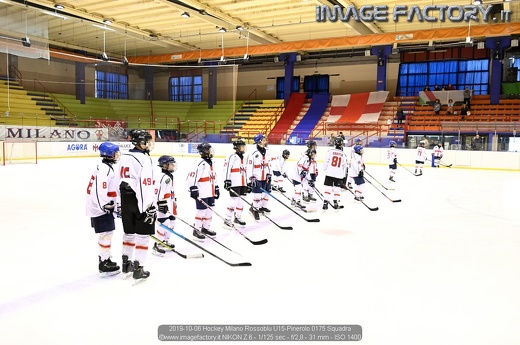 2019-10-06 Hockey Milano Rossoblu U15-Pinerolo 0175 Squadra